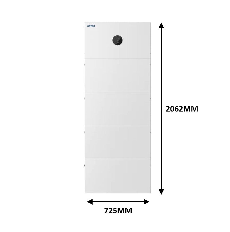 KSTAR All-in-One Thuisbatterij - 1-fase 5kW omvormer