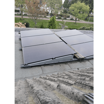 doe het zelf voorbeeld 6 zonnepanelen