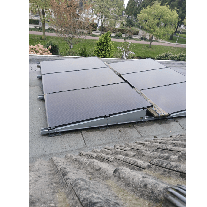 doe het zelf voorbeeld 6 zonnepanelen